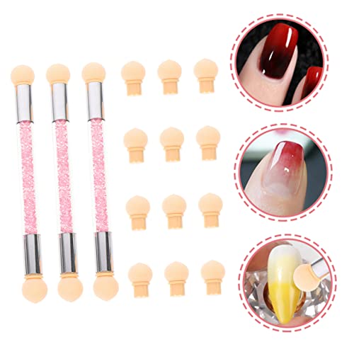 HONMEET 1 Conjunto De Escova De Caneta De Esponja De Unha Para Unhas De Gel Esponjas Gradientes De U
