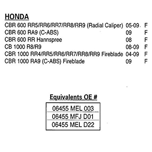EBC Pastiglie Freno R SUZUKI-YAMAHA