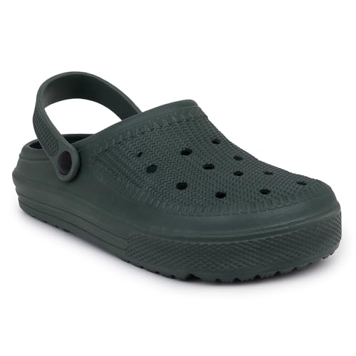 Image of Hygear Men's Feather EVA Clogs | Lightweight | Breathable | Waterproof | Anti-Skid | Comfortable Slip-On Clogs for Men