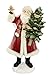 Produktbild Flair Flower mit Tannenbaum Figur Dekoration Tisch Tischdeko Dekofigur Geschenke Weihnachtsdeko Weihnachtsschmuck Kunstfigur Figuren Deko Statue Skulptur, 244108R, Rot, 29x15x11 cm