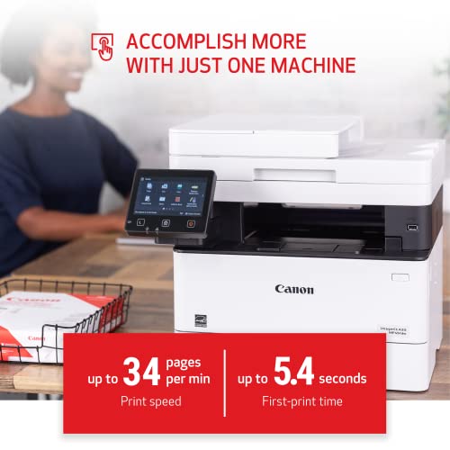 Canon Imageclass Mf451Dw All-In-One Wireless Monochrome Laser Printer | Print, Copy, & Scan| 5" Inch Color Touch Lcd #TOP3