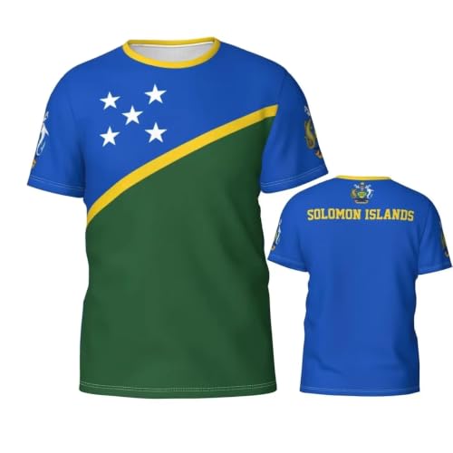T-Shirt Football Îles Salomon pour Homme à Manches Courtes et Col Rond