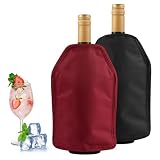 2 Piezas Funda Enfriadora de Botella de Vino