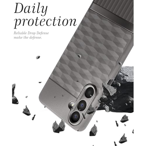 Image of Shockproof Case for Samsung Galaxy M36 5G / F36 5G | Full Camera Protection | TPU Flexible Back Cover for Samsung Galaxy M36 5G / F36 5G (Graphite Grey)