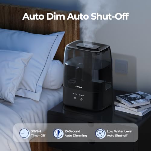 Top Fill Humidifiers for Bedroom, Ultrasonic Cool Mist Humidifiers - Image 4