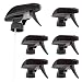 Heavy Duty Mist Spray & Stream Sprayer Replacement Tops (6 pack); Fits Standard 8oz / 16oz Boston Round 28/400 Neck Bottles