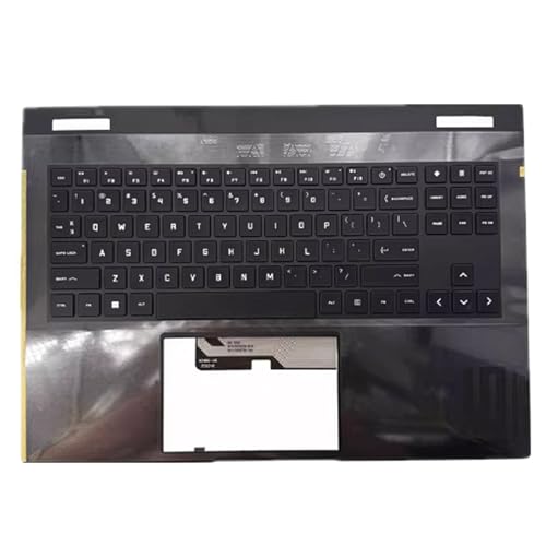 Clavier et Coque C Shell HP Omen 16-wf pour réparation pc portable
