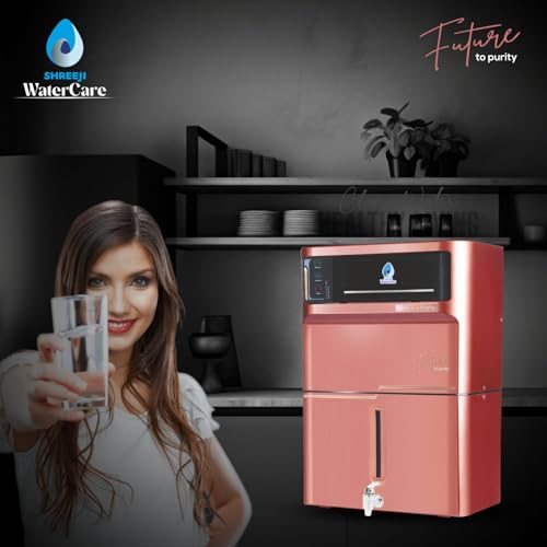 Image of Star RO Water Purifier | Advanced Purification with UV + UF + TDS Controller | 12L Storage | Made In INDIA | Saves 60% water| Smart LED Display | Wall-Mount & Countertop [ROSE GOLD]