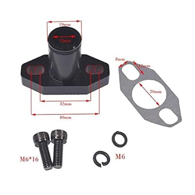 Collecteur D'Admission Boost CNC Pour Moteur De Vélo 80CC – Avec Connecteur