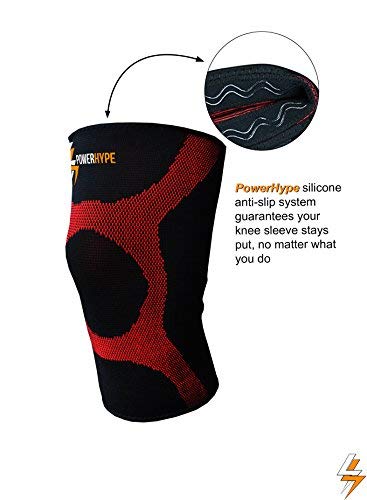 Powerhype Knee Sleeve (Medium) #TOP4