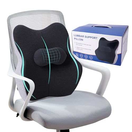 ZUSUZU Ease Ergonomisches RückenKissen aus Memory Foam