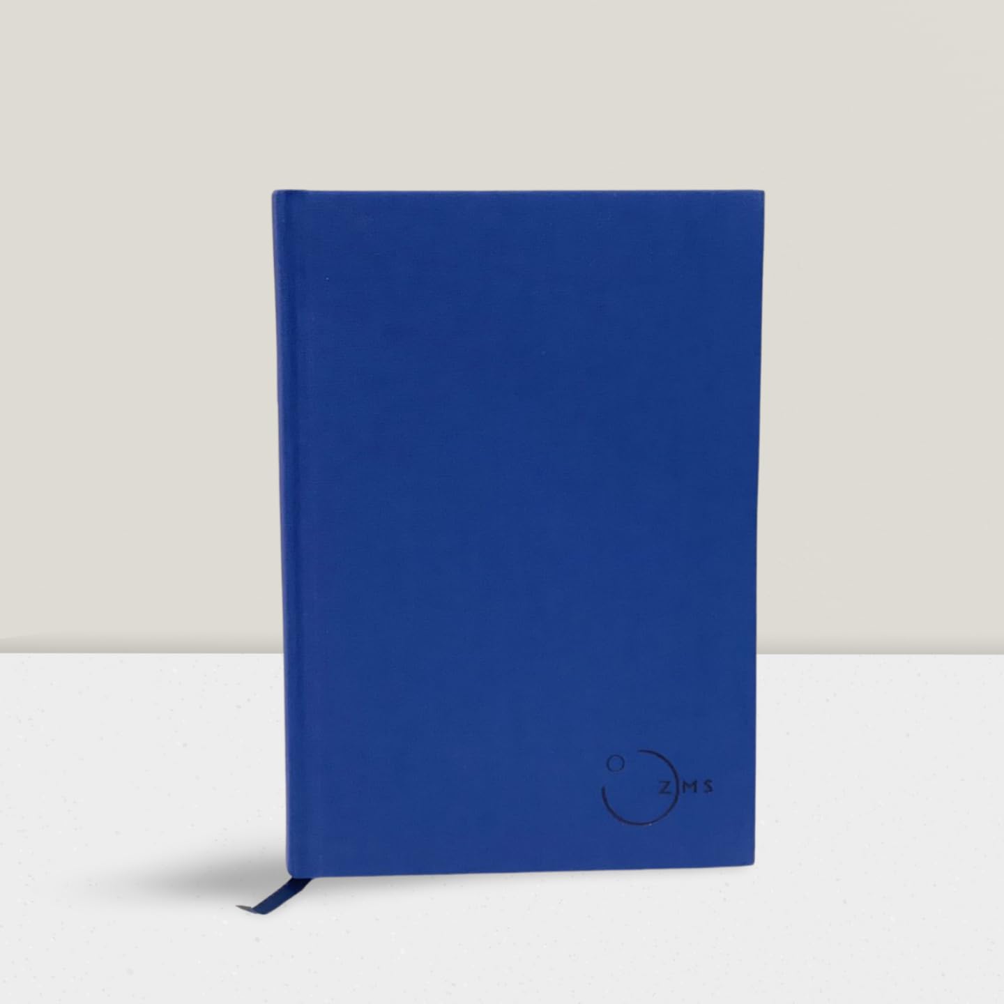 A5 notebook blue Fabric Hardcover- lined Writing Dairies - 80 Pages Perfect for Business & schools