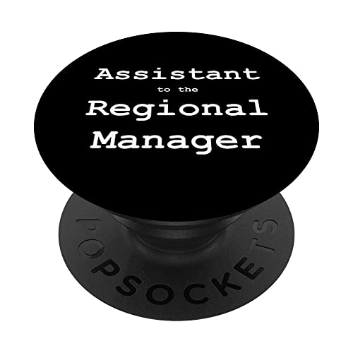 Asistente divertido del gerente regional Office Geek PopSockets PopGrip Intercambiable