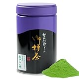 上林春松本店 抹茶 吉の森(Yoshinomori) 100g缶【不審庵而妙斎宗匠御好】 濃茶用 最高級 宇治抹茶 (缶入り) 京都 老舗 茶道 お稽古 Premium Matcha Powder 【丸竹夷 公式ステッカー/点て方ガイド付】