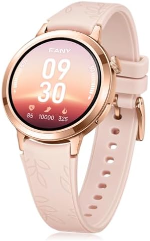 FANY Luna Smart Watch for Women, 1.1" AMOLED Small Stylish Women'...