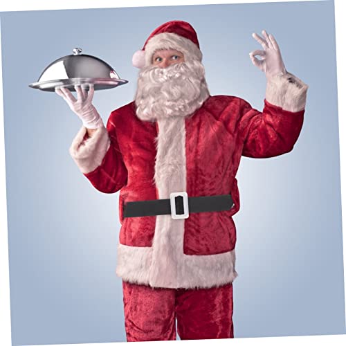 10Pcs Santa Claus Waist Belt Decorative Belt with Buckle Versatile All-match Waistband for Christmas Clothing Parties3