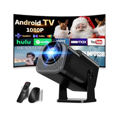 Mini Beamer 4K Full HD 1080P [2026 Modell] Projektor Tragbarer mit WiFi 6...