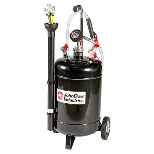 JohnDow Industries Crew Chief JDI-6EV 6 Gallon Fluid Evacuator