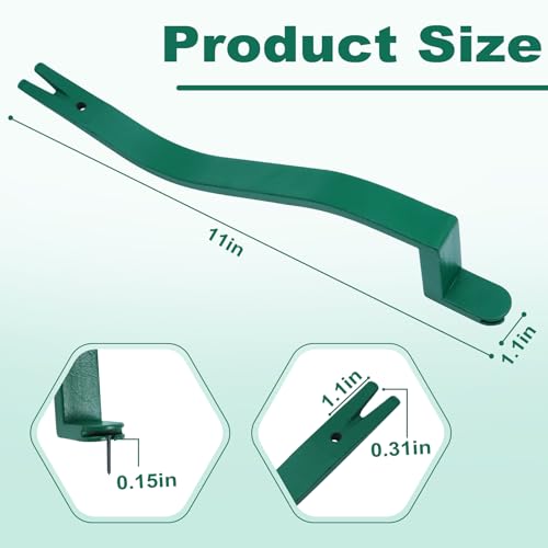 image for Kbiykuy Roof Shingles, Heavy Duty Shingle Removal Tool, Shingles Nail 