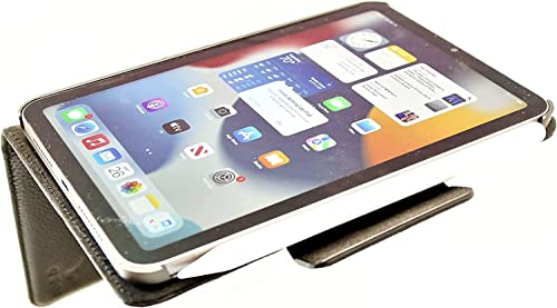 Crystal Pilot FlightFolio Genouillère en cuir pleine fleur pour iPad Mini 6 Cover