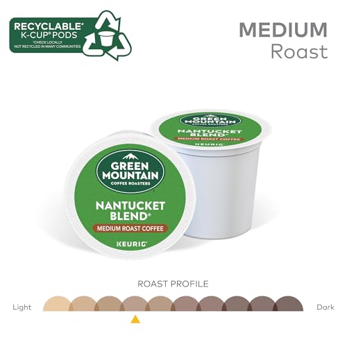 Image of Green Mountain Coffee Roasters Nantucket Blend, Single-Serve Keurig K-Cup Pods, Medium Roast Coffee Pods, 72 Count