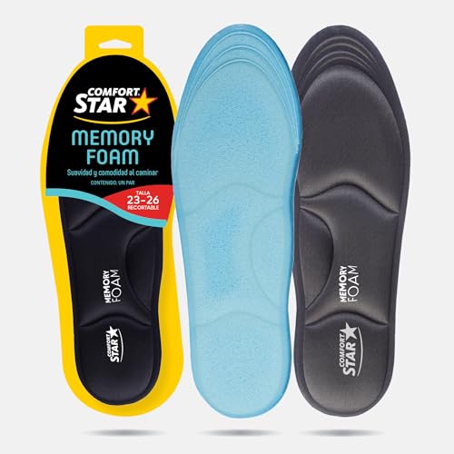 Opiniones y reviews de Talla 29 - solo los mejores. 45 Plantillas Memory Foam Everyday - Máxima Comodidad con Espuma Flexible de Alta Densidad, Soporte en Talón, Arco y Metatarso, Transpirables y Ligeras, Tallas 27-29