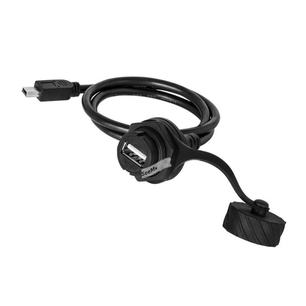 Cavo di prolunga USB da bus a mini USB impermeabile pannello cavo di bloccaggio maschio e connettore femmina