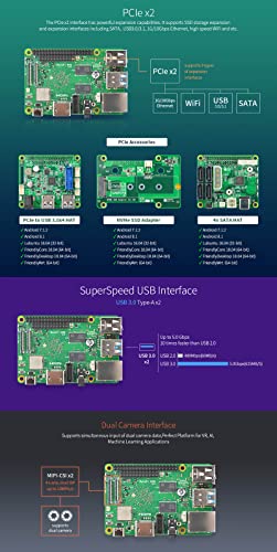 Friendlyarm Nanopi M4B 2Gb Ddr3 Rockchip Rk3399 Soc 2.4G & 5G Dual-Band Wifi,Support Android And Ubuntu, Ai And Deep Learning #TOP5