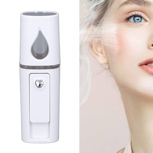 Nano Facial Mister, Wiederaufladbarer USB-Nebelsprüher, Mini-Gesichtsbefeuchter, Tragbare Reinigung der Poren, Feuchtigkeitsspendend, Feuchtigkeitsspendende Hautpflege,