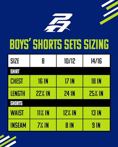 Pro Athlete Boys’ T-Shirt - 4 Pack Athletic Active Dry Fit Performance Short Sleeve Graphic Tee Shirts For Boys thumb #6