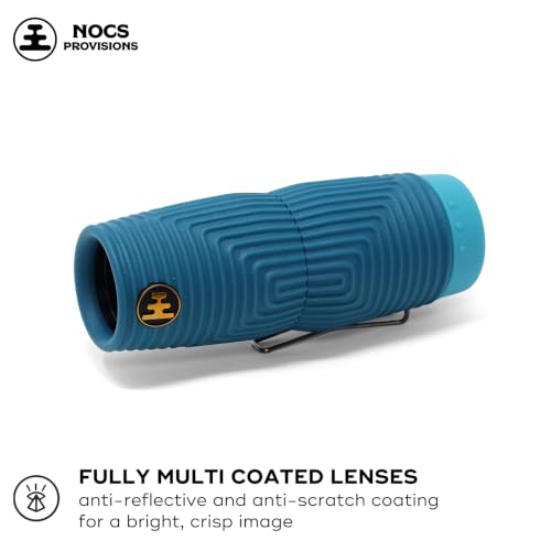 Image of Nocs Provisions Zero Tube 8x25 ED Glass Waterproof Monocular, Birdwatching | Rugged, Shockproof, Fogproof Optic for Adults & Kids, for Hunting & Travel, Backpacking, Sight Seeing
