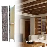 Aspect bois réaliste : Elles présentent une texture de grain de bois réaliste avec une finition peinte à la main, créant un aspect bois naturel authentique sans le poids du bois massif.