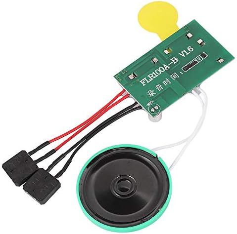 Recordable Voice Module,ASHATA 120 Seconds DIY Greeting Card Chip for Greeting Card DIY Music Sound Talk Chip Musical Audio Radio for Creative Gift Boxes, Jewelry Boxes, DIY Audio Cards Gifts