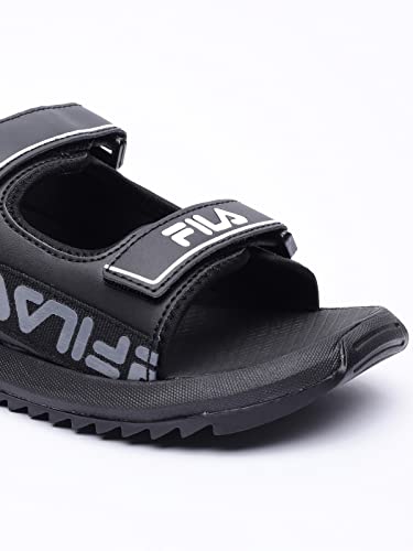 Image of Fila Unisex BLK GARRAMO Plus Sandals 3