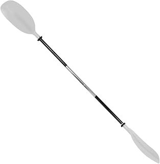 Oceansouth Asymmetric Kayak Paddle 2170mm 2 PCE (White, 2170mm)