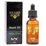Hunputa Mens' Beard Growth Essential Oil Moustache Styling Moisturizing Gentlemen Care 30ML