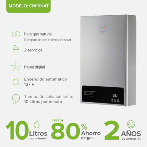 La mejor selección de Calentador Avera , tabla con los diez mejores. 27 Imagen adicional