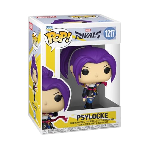 Funko Pop! Games: Marvel Rivals - Psylocke - Collectable Vinyl Figure - Gift Idea - Official Merchandise - Toys for Kids & Adults - Marvel Fans - Model Figure for Collectors and Display