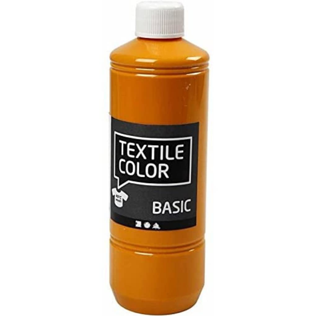 Creativ Peinture Textile Color, moutarde, 500 ml (Lot de 1)