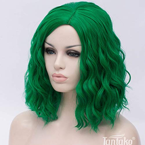 Perruque cosplay rousse pour Halloween et fêtes déguisées de carnaval