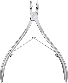 COSLUXE Cuticle Nippers Cuticle Scissors Trimmer & Remover - Stainless Steel | Extremely Sharp | Best Hand Care Professional Manicure Tool-picture-38