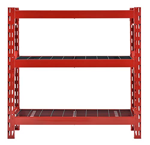 Muscle Rack 3-Shelf Welded Steel Garage Storage Shelving Unit