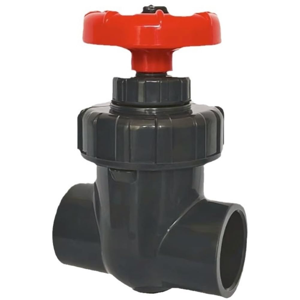 Xnuiasqe Sluice Valve 40mm,High-Quality Gate Valve for Garden Irrigation, Aquarium Accessories,Water Pipe Shut-Off and Regulation