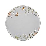 schmetterling rahmen clipart Abmessungen: 200 mm x 200 mm x 3,0 mm (7,9 Zoll x 7,9 Zoll x 0,12 Zoll)