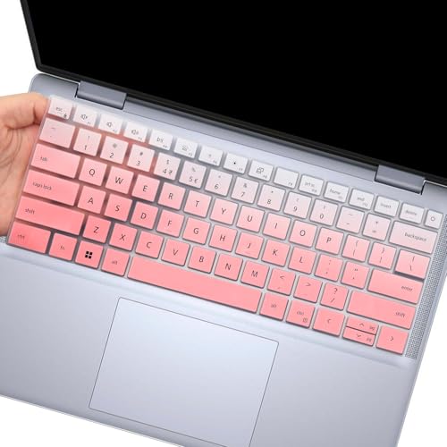 Protector de teclado para Dell Inspiron 14 y 16 Ombre Pink miniatura 1