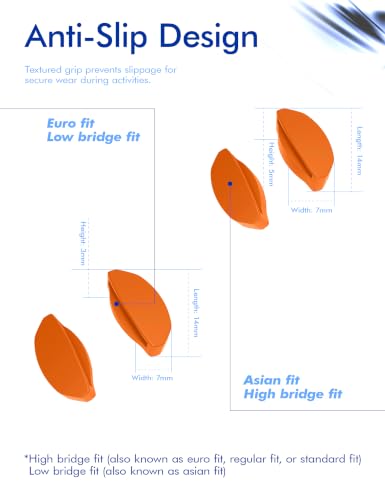 Image of SAUCER Replacement Nose Pieces Pads for Oakley Frogskins Range | Top Knot | Sielo | HSTN | Spindrift | Wildrye Sunglasses