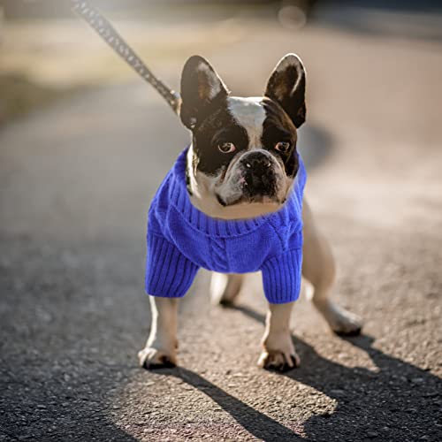 Image of Queenmore XL Dog Sweater,Turtleneck Dog Christmas Sweater for Dog Girl Boy