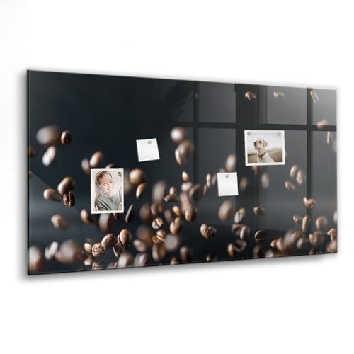 Tableau en verre magnétique 120x60cm tableau blanc élégant durable pour notes