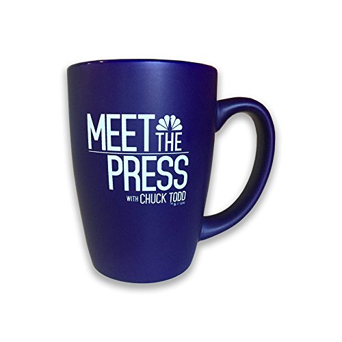 Meet the Press with Chuck Todd Ceramic Mug, Blue 16 oz - Official