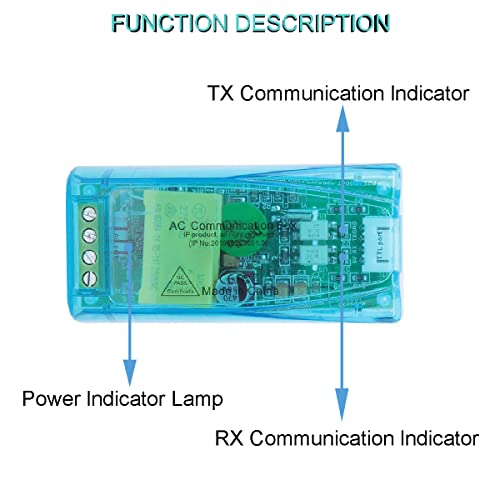 Image of DAOKI AC 80-260V 100A PZEM-004T Multimeter Module Current Voltage Power Meter Ampere Current Test Module with Split-Core Transformer TTL,Current Transformer,USB Cable